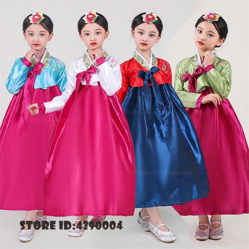 Korean Culture Lifestyle - Традиционное детское ханбок-платье, корейский костюм для